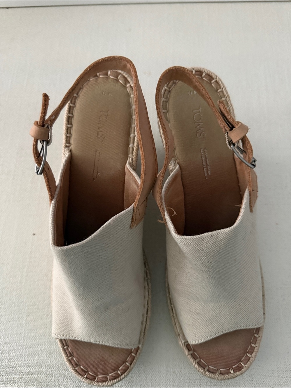 TOMS monica Espadrille Wedge